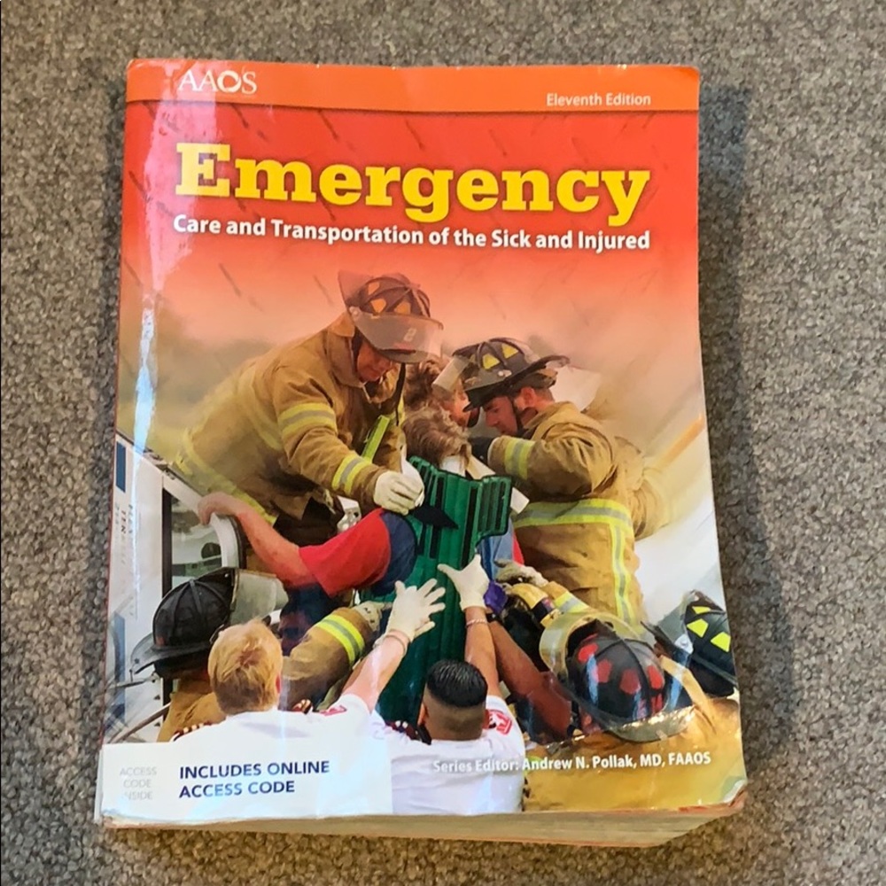 Emergency Care and Transport Book📚